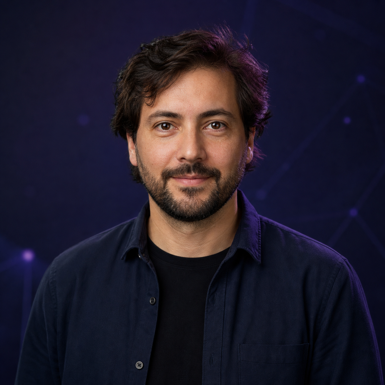 Retrato ilustrativo de Tomás Silva